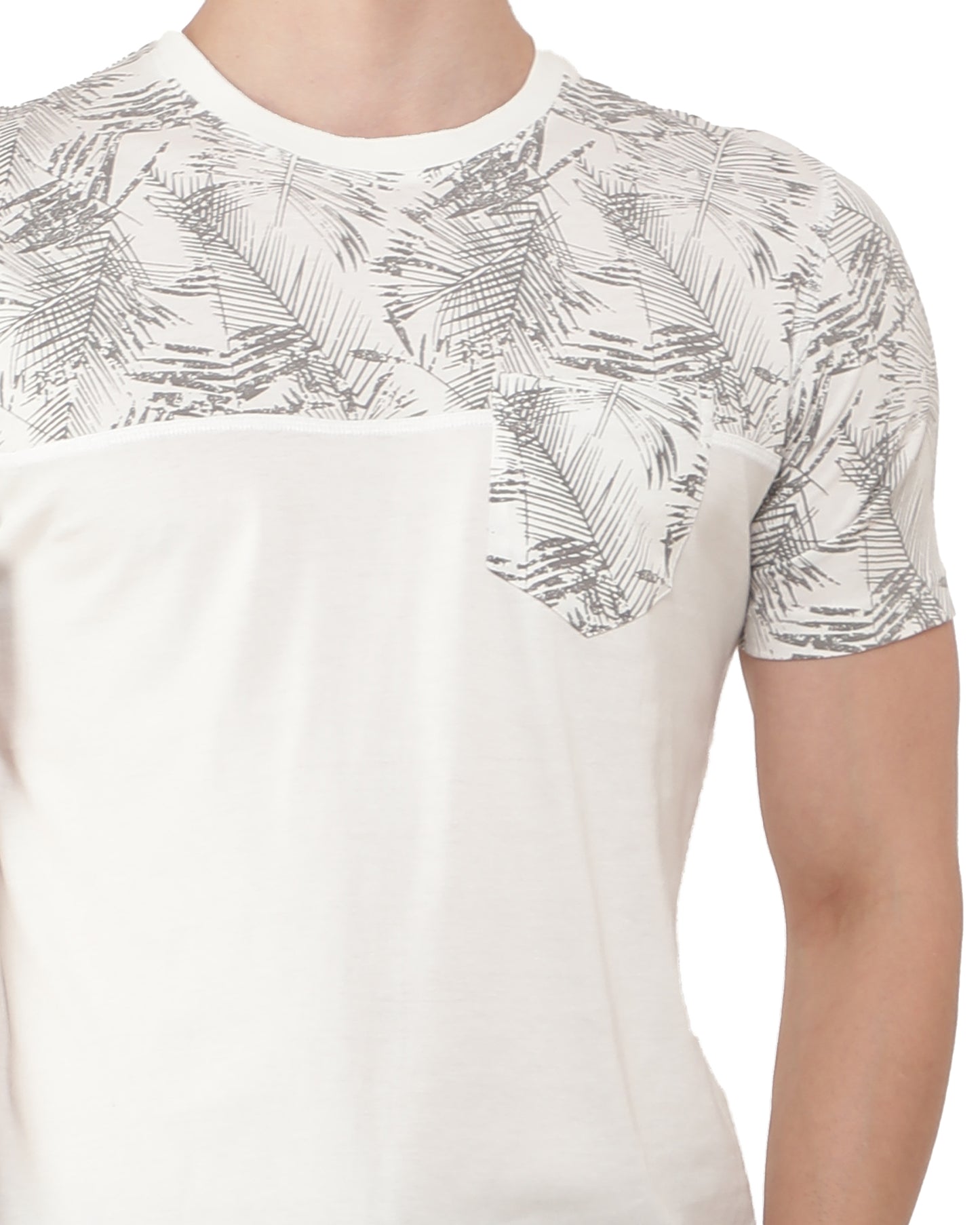 Havana Print Half Sleeve T-Shirt