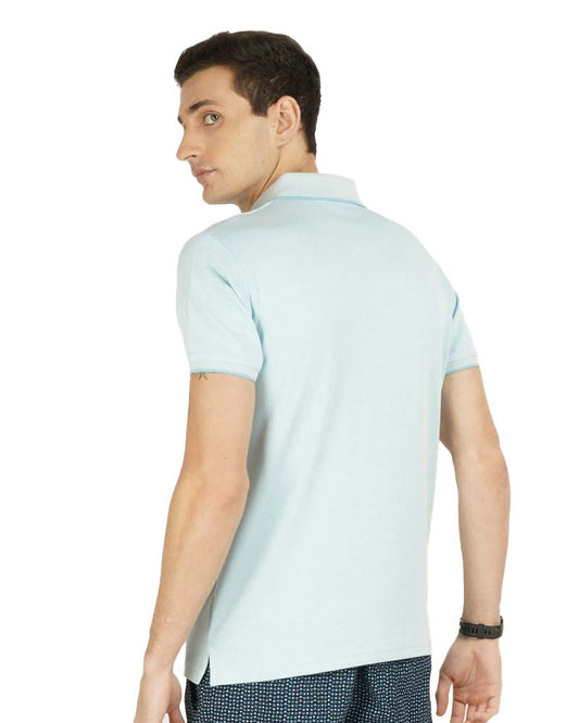 Light Melange Premium Polo T-Shirt
