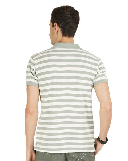 Everyday Striped Polo T-Shirt