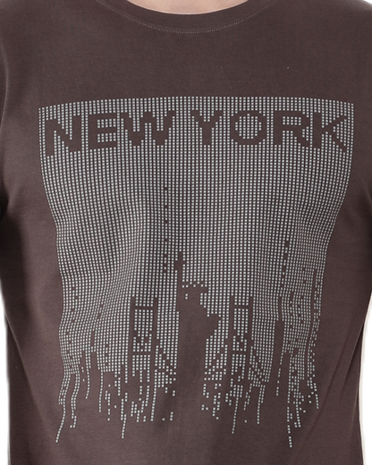 NewYork Half Sleeve T-Shirt for Men
