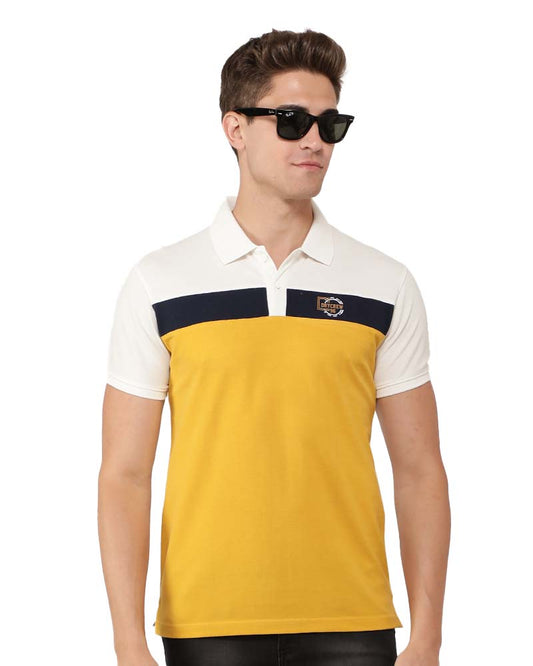 Mexico Yellow Polo T-Shirt