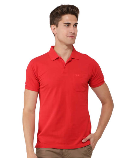Everyday Basic Polo T-Shirt with Pocket