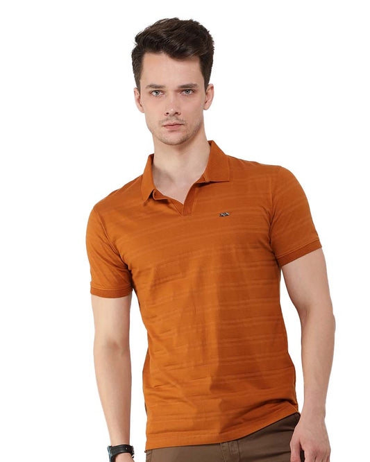 Old Money Textured Polo Tshirt