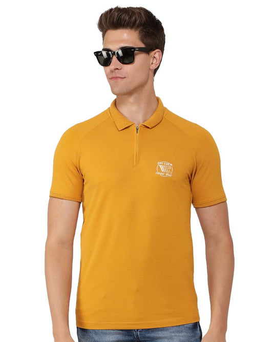 Sunset Ranglan Polo T-Shirt