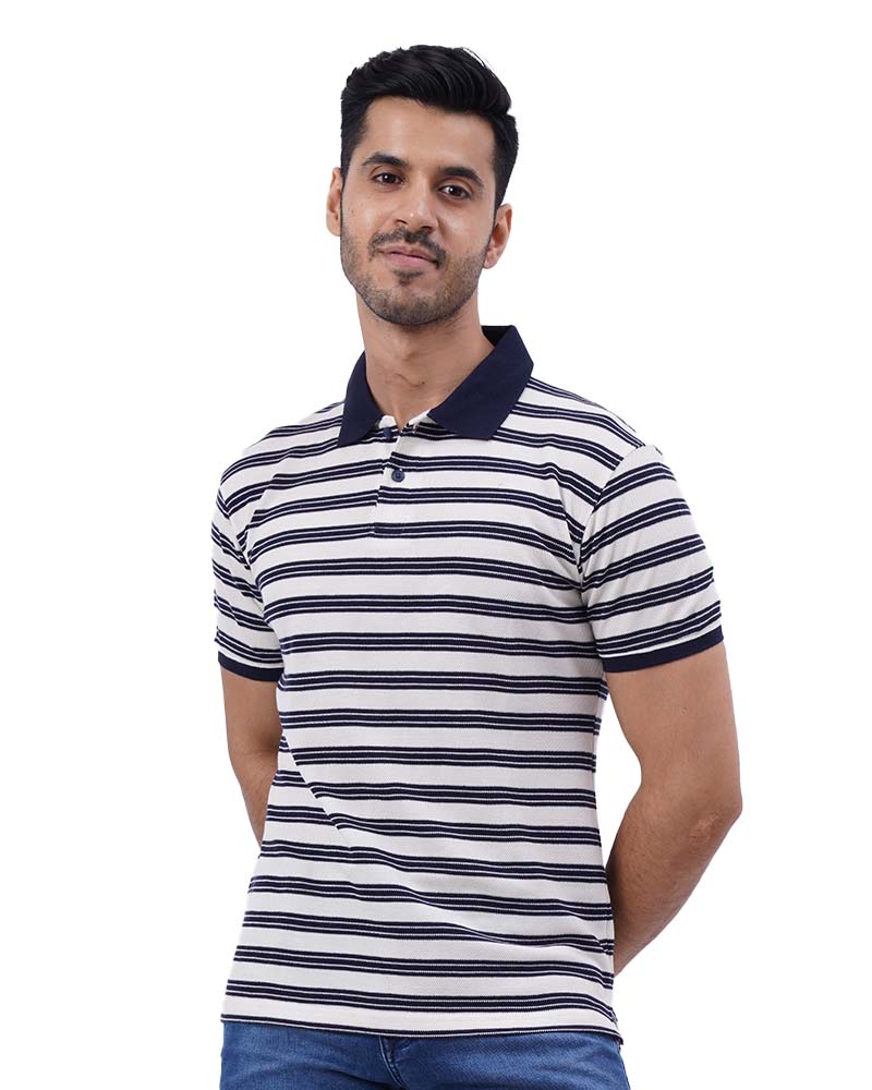 Premium Teeth Texture Polo T-Shirt