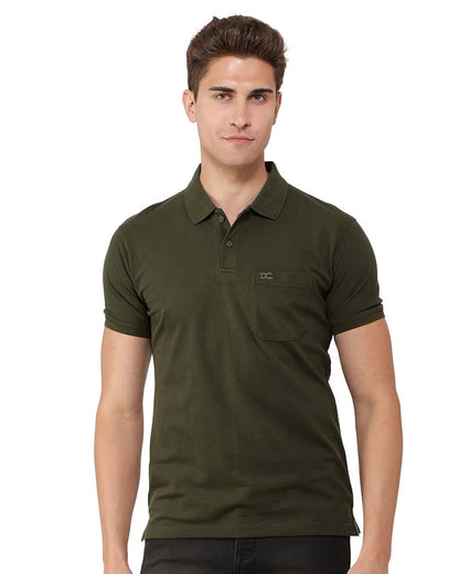 Everyday Basic Polo T-Shirt with Pocket