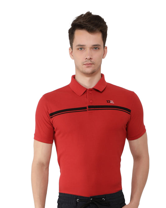 Striped Polo T-shirt