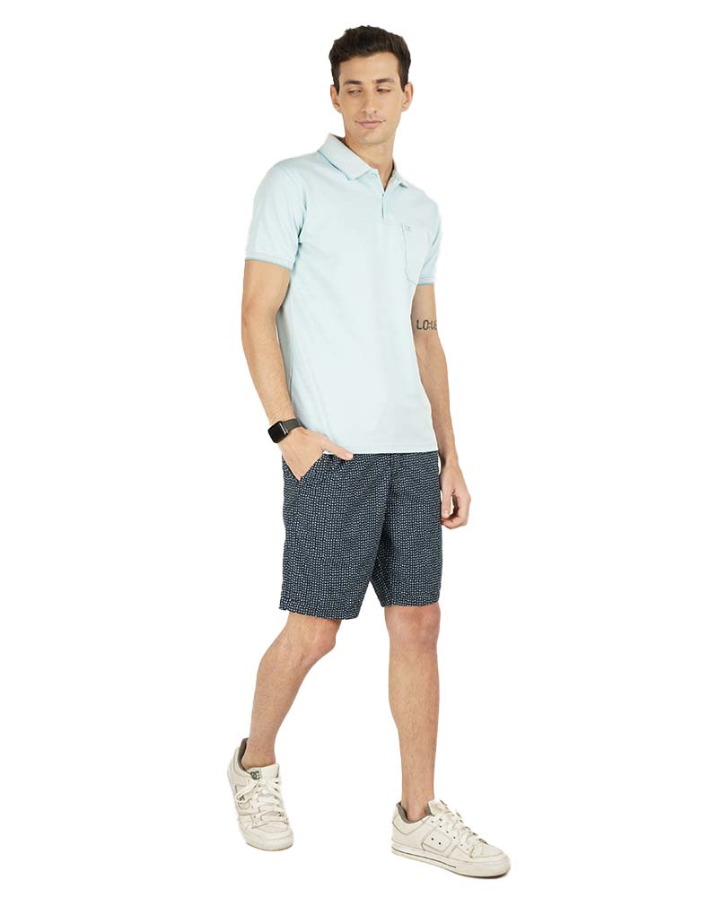 Light Melange Premium Polo T-Shirt
