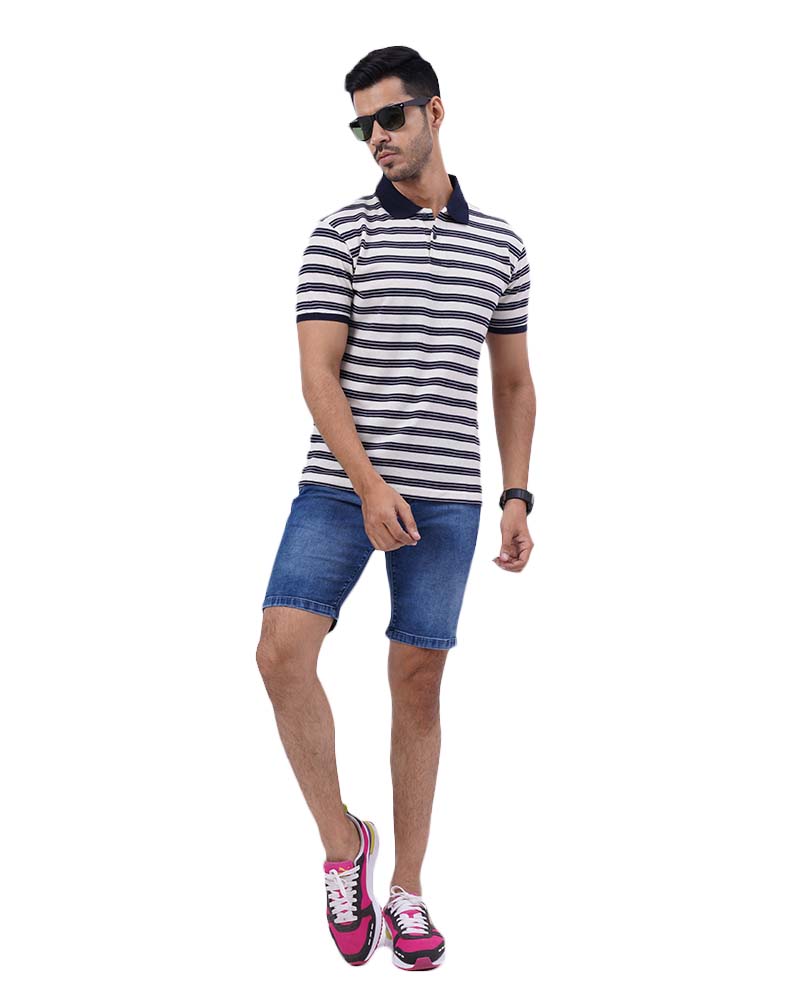 Premium Teeth Texture Polo T-Shirt