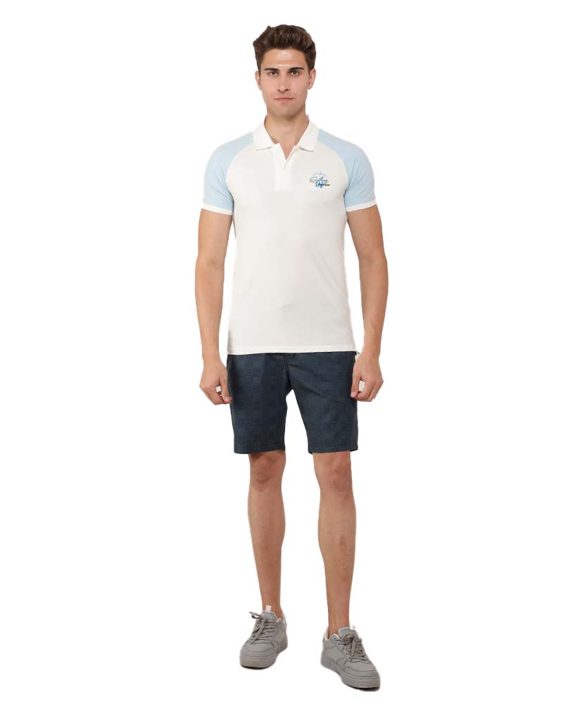 Raglan Cut Polo Tshirt