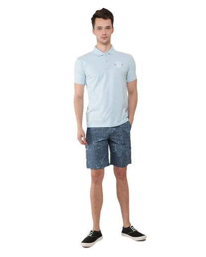 Powder Blue Premium Polo T-Shirt