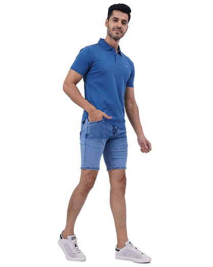 Blue Shadow Polo T-Shirt