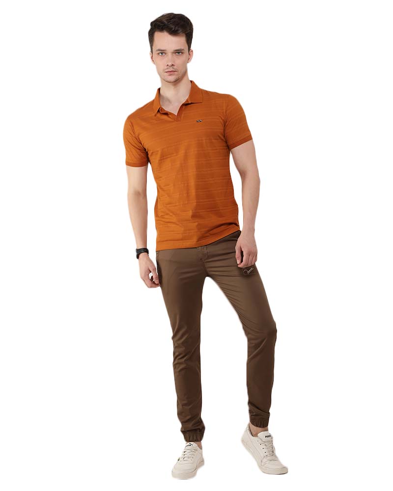Old Money Textured Polo Tshirt
