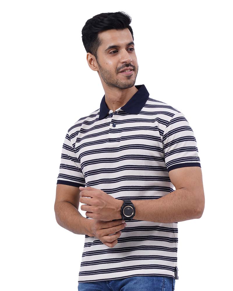 Premium Teeth Texture Polo T-Shirt