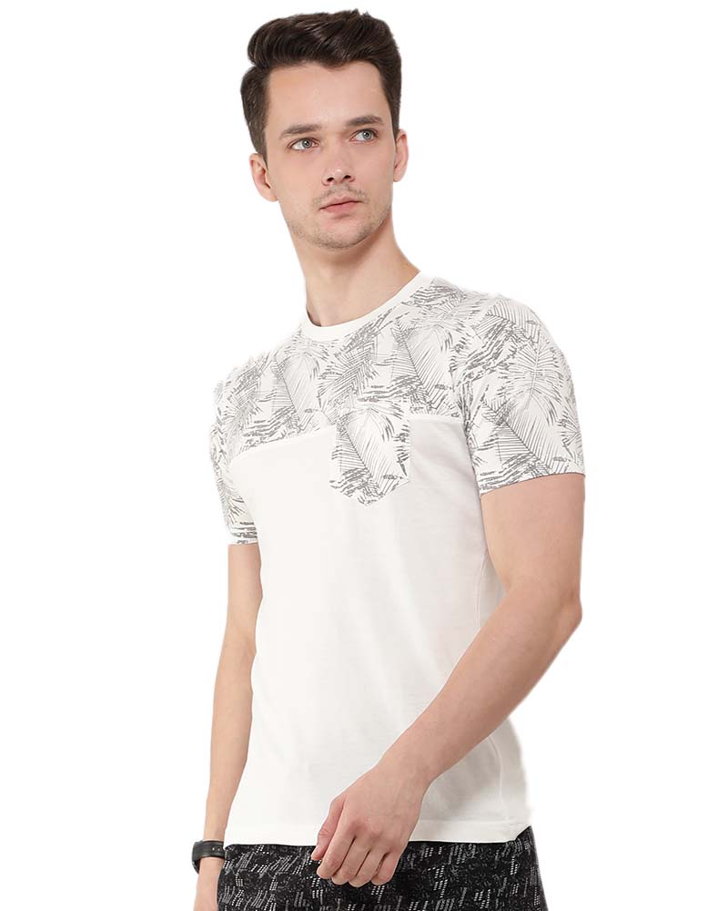 Havana Print Half Sleeve T-Shirt