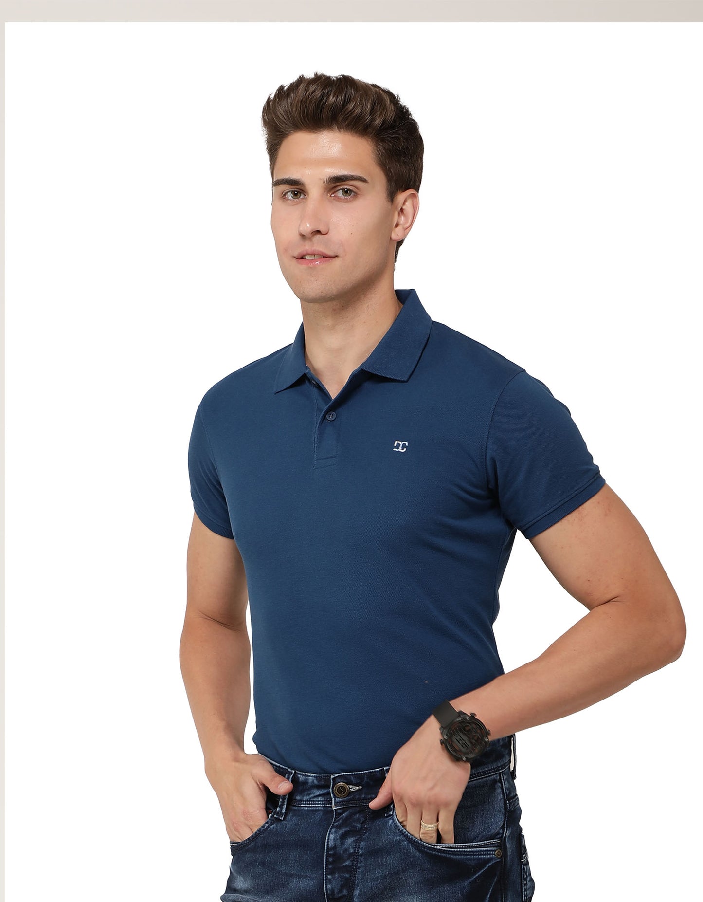 Pique Basic Polo T-shirt