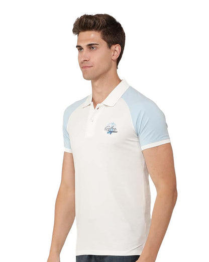 Raglan Cut Polo Tshirt