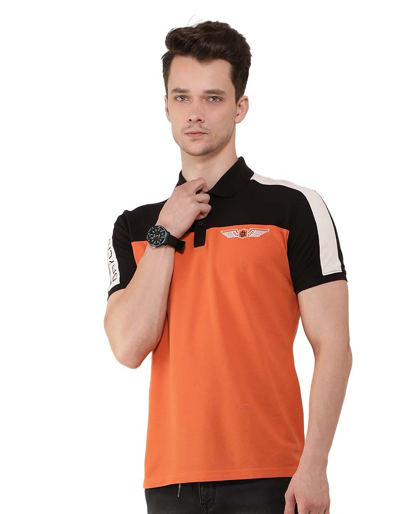 Biker Polo T-Shirt