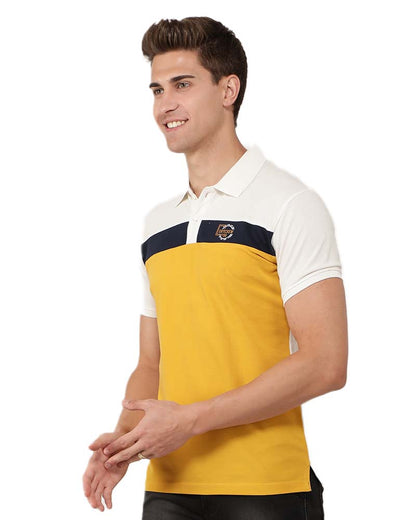 Mexico Yellow Polo T-Shirt