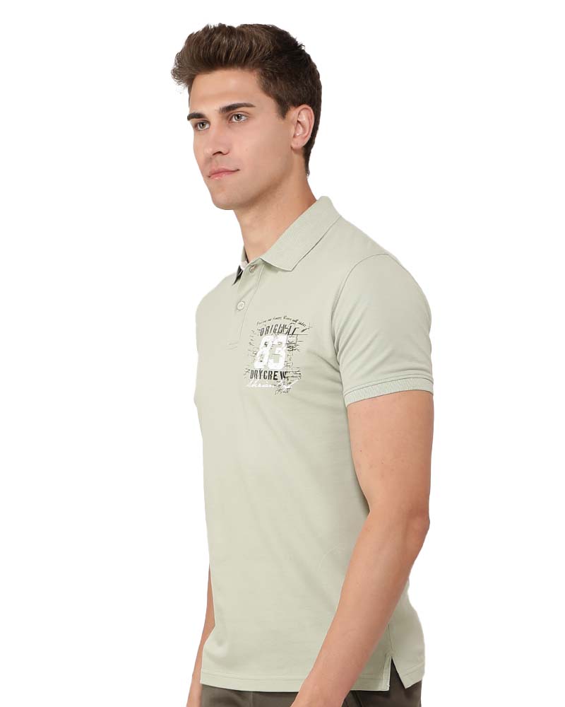 Printed Uptown Polo T-Shirt