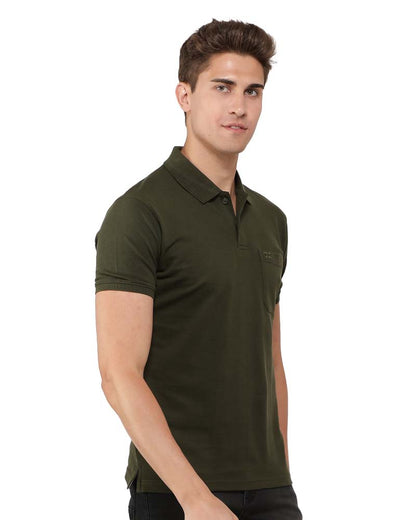 Everyday Basic Polo T-Shirt with Pocket