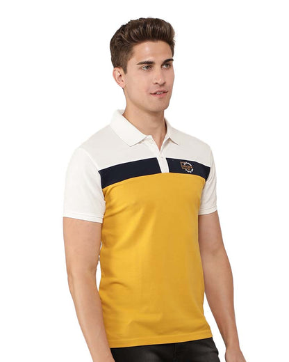 Mexico Yellow Polo T-Shirt