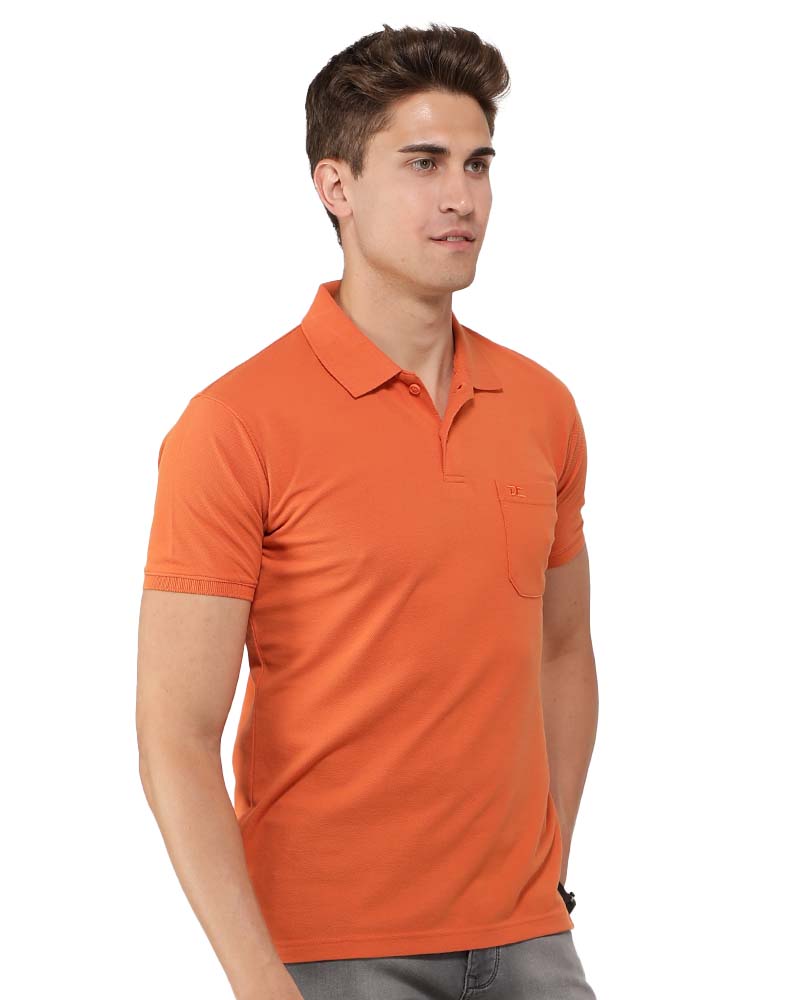 Everyday Basic Polo T-Shirt with Pocket