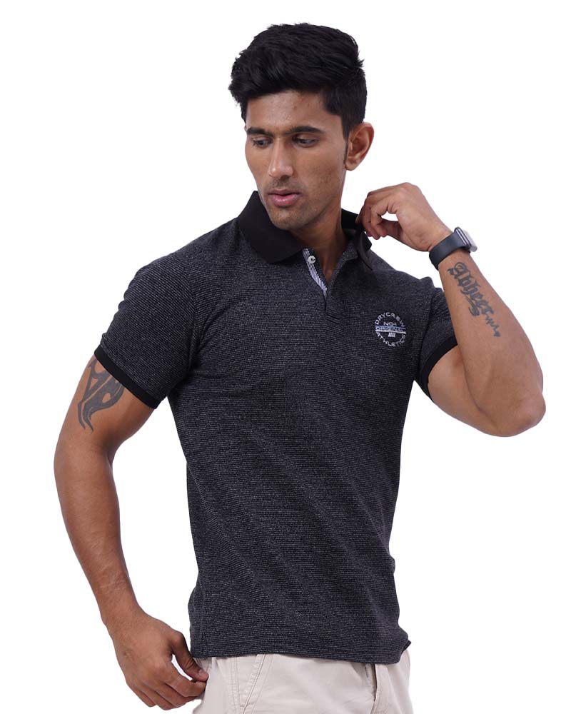 Virat Kohli Knit Collar T-Shirt