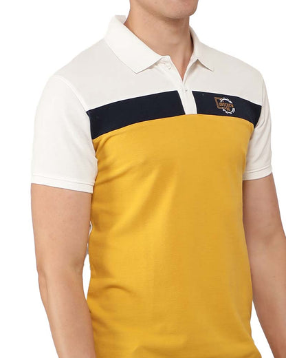 Mexico Yellow Polo T-Shirt