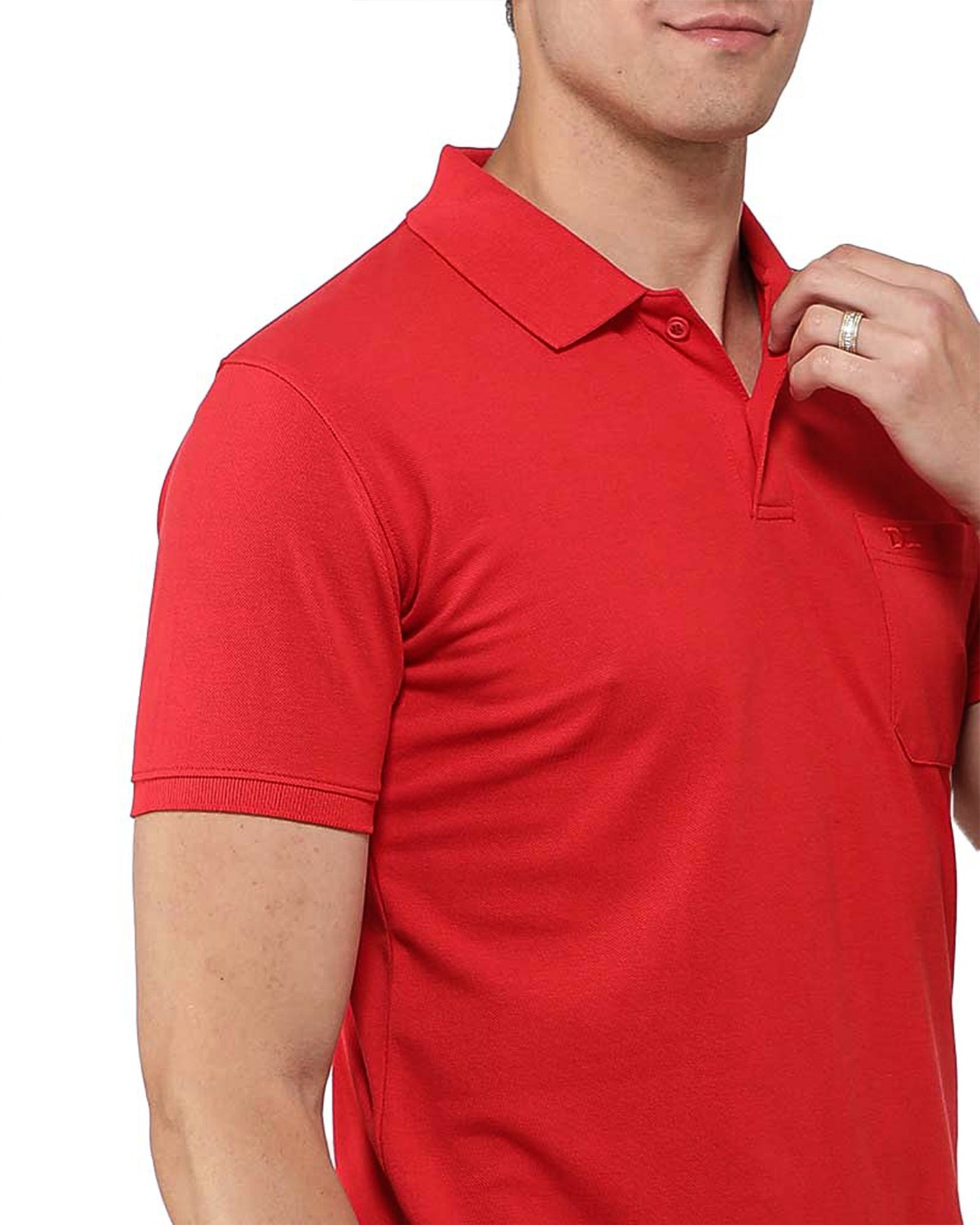 Everyday Basic Polo T-Shirt with Pocket