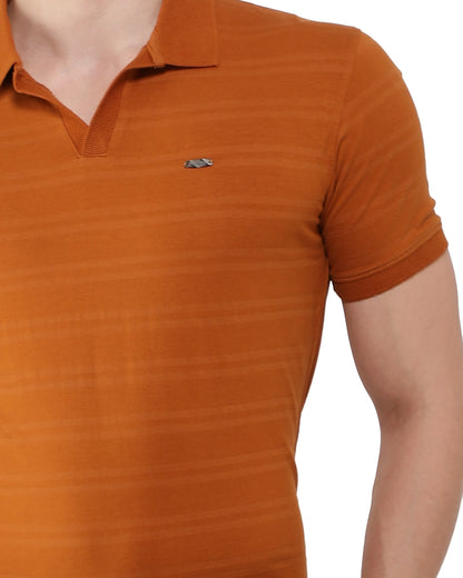 Old Money Textured Polo Tshirt