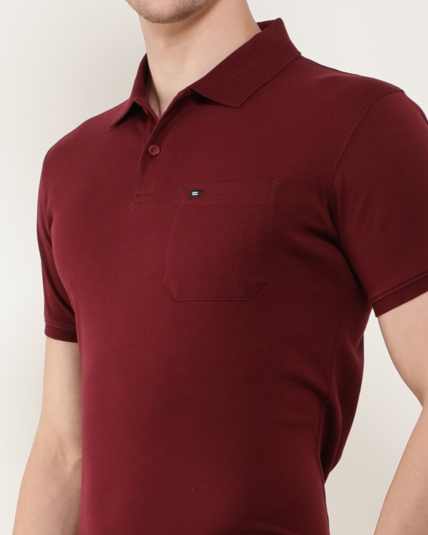 Supima Cotton Polo T-Shirt with Pocket