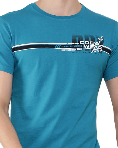 Striped Half Sleeve T-Shirt for Men