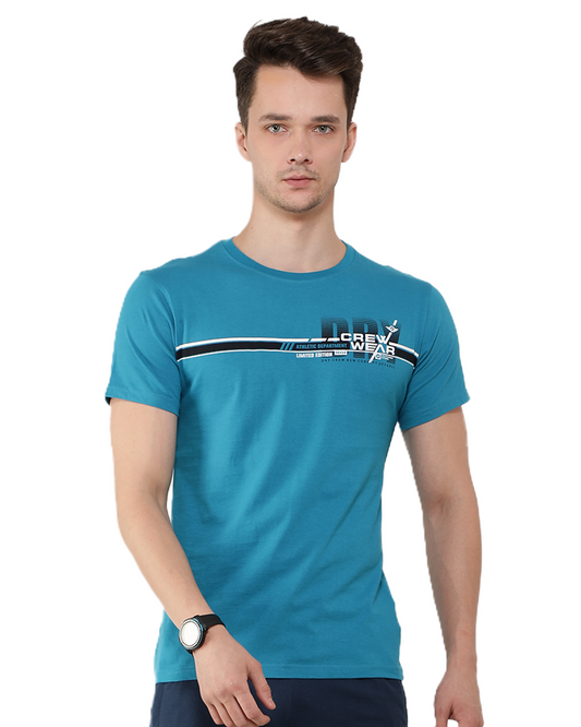 Striped Half Sleeve T-Shirt for Men