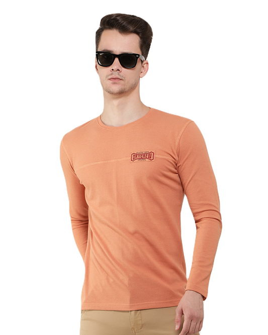 Popcorn Texture Full Sleeve T-shirt