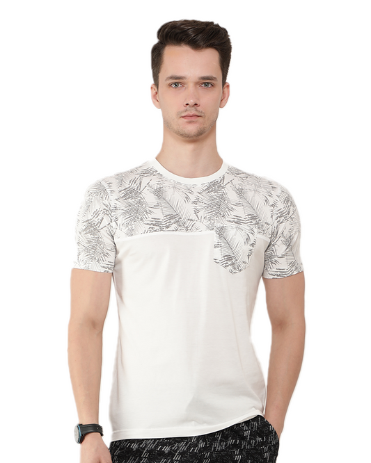 Havana Print Half Sleeve T-Shirt
