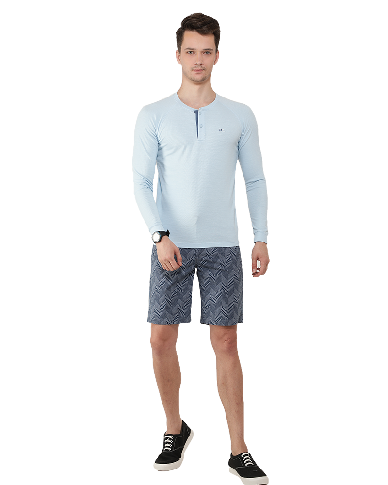 Texture Blue T-shirt