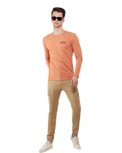 Popcorn Texture Full Sleeve T-shirt