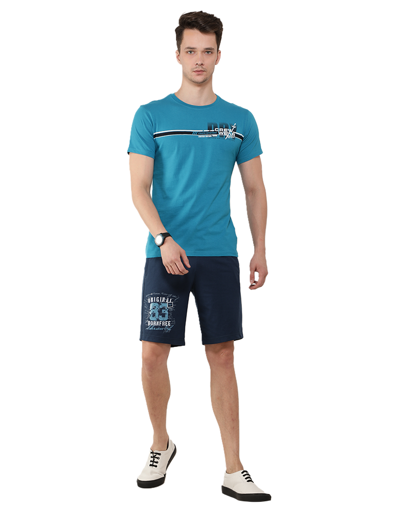 Striped Half Sleeve T-Shirt for Men