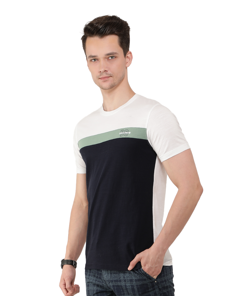 Tuscany Jumble Half-Sleeve T-Shirt